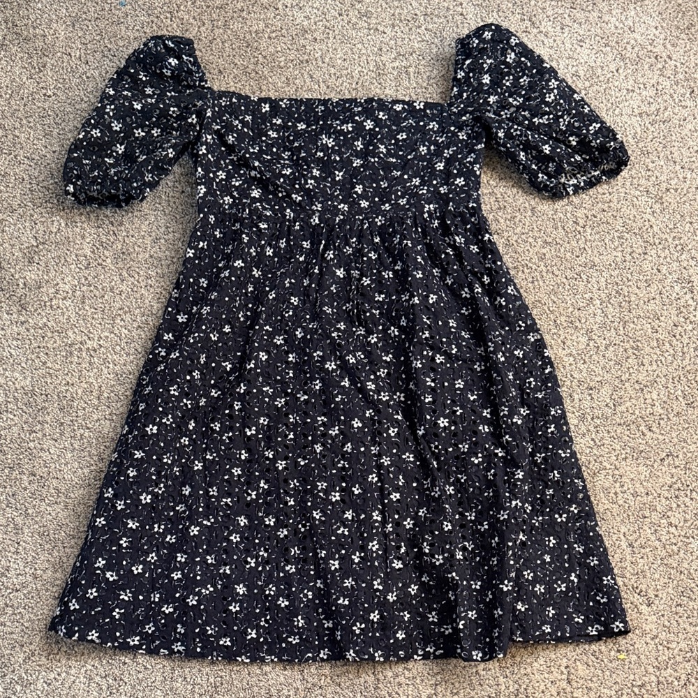 Maeve eyelet floral dress size 4